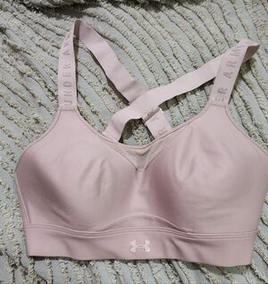 Under Armour Light Pink Sports Bra